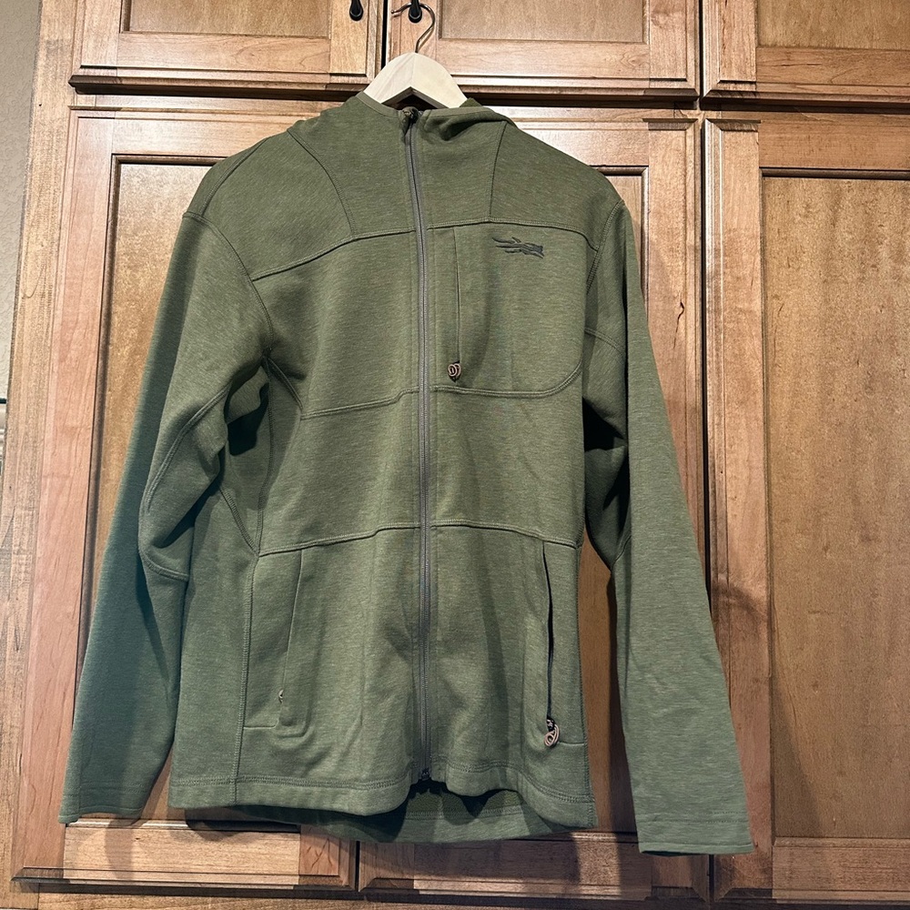 SITKA GREEN ZIP JACKET
